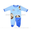 most popular organic fabric intimate texture print letter funny dog pattern designer baby clothing